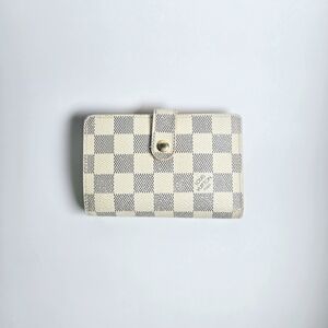Louis Vuitton Damier Azur Viennois Kisslock Wallet
